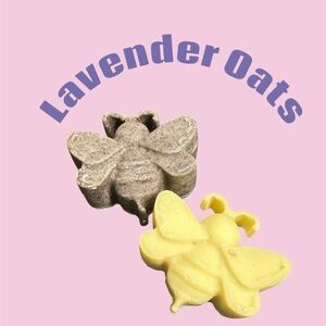 Lavender Oats Bee Soap Set of Two